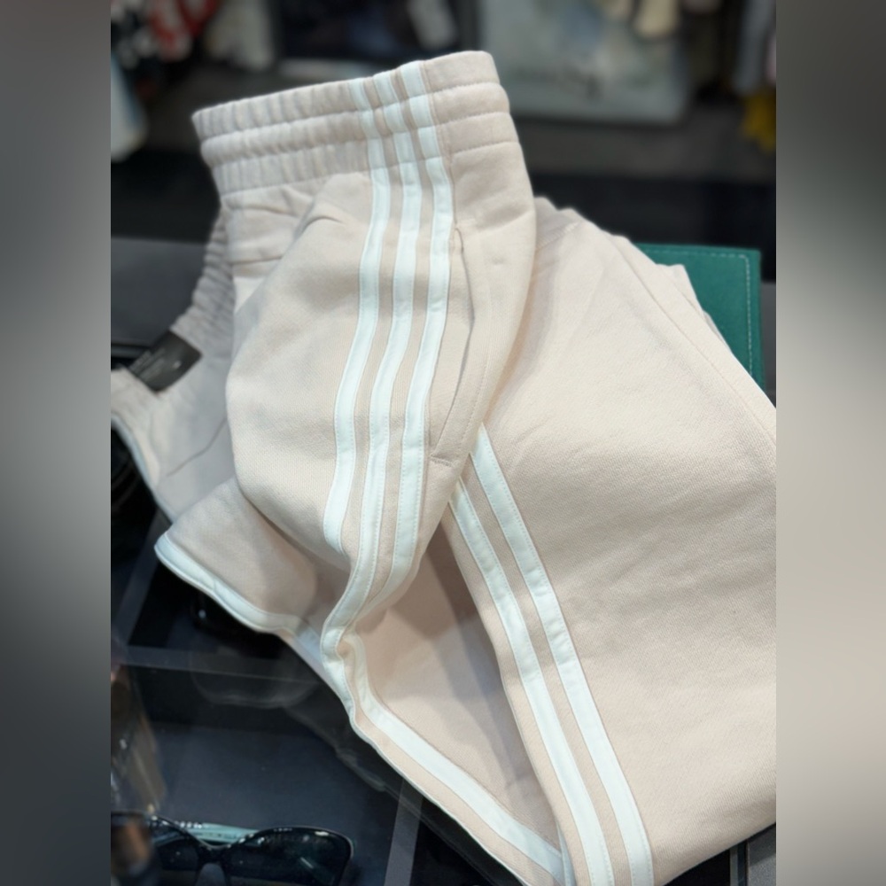 ADIDAS SLIM FIT TAPERED LEG FULL-LENGTH STYLE joggers LARGE WOMENS
